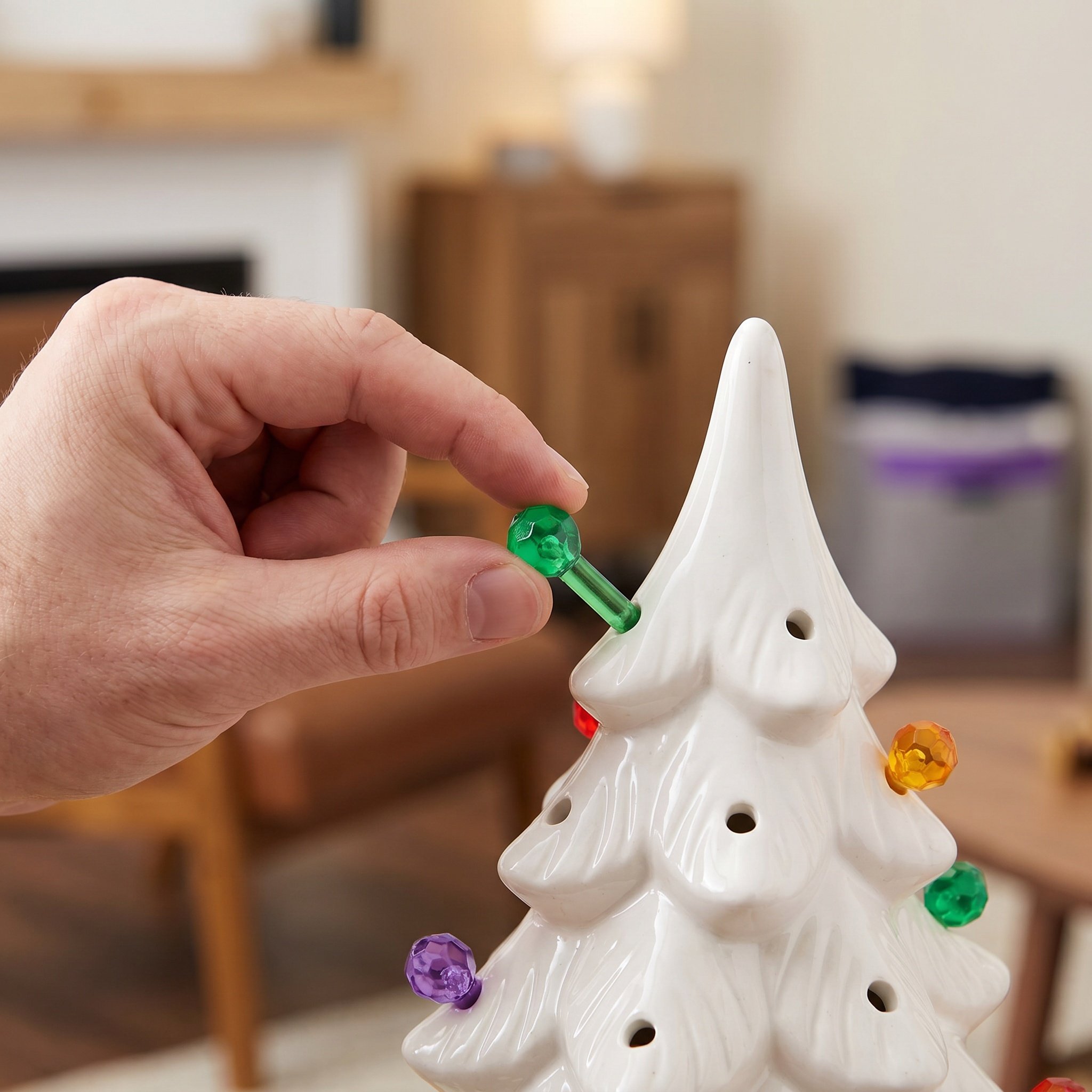 Lighting Christmas Decor - 200Pcs Christmas Tree Bulbs Replacement Plastic