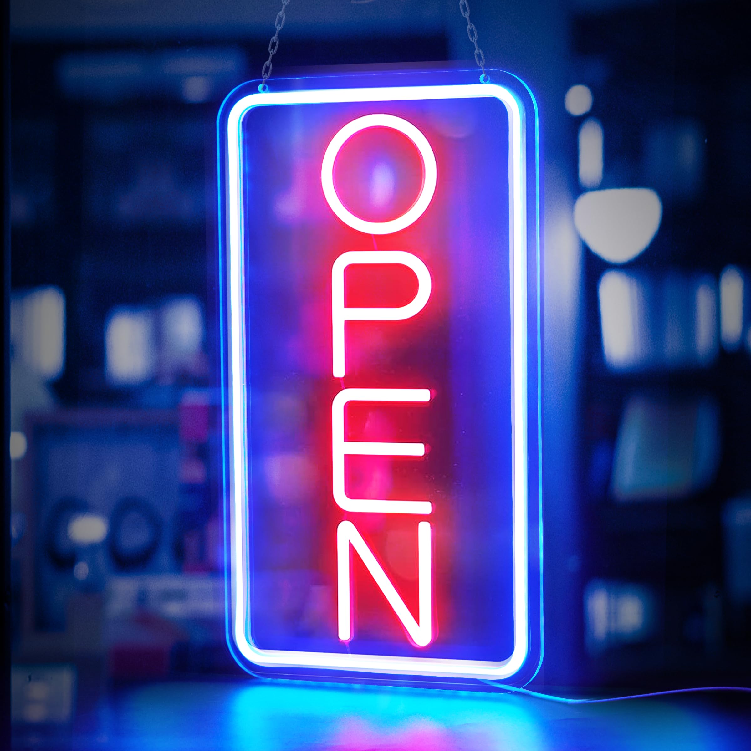 Decor Lighting Opening Hours - LED Neon Open Sign, Business Hour