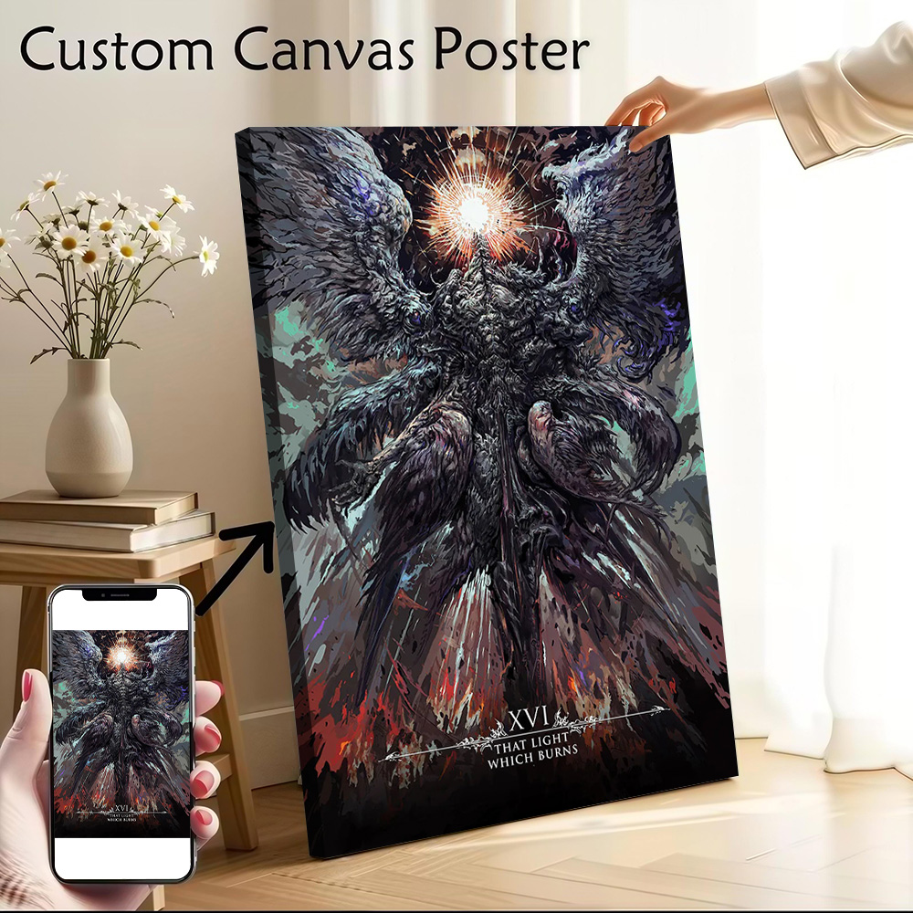 Lighting Room Decor Photo - That Light Which Burns Canvas Wall