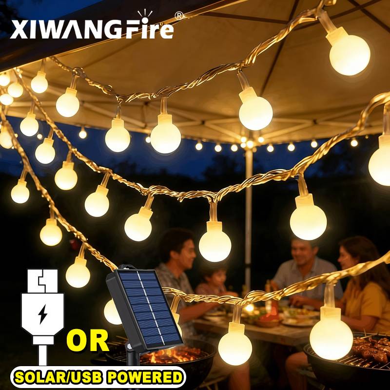 3-10M Solar/USB/Battery String - đánh giá và giá Lighting Christmas Decor