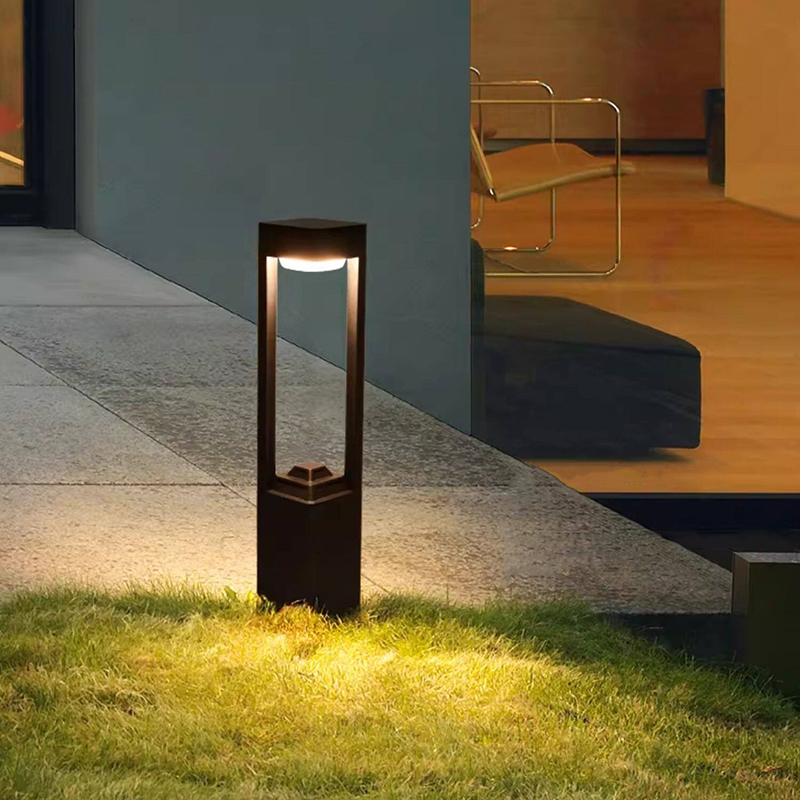 Luminous floor lamp courtyard  - đánh giá và giá Garden Lighting Decor