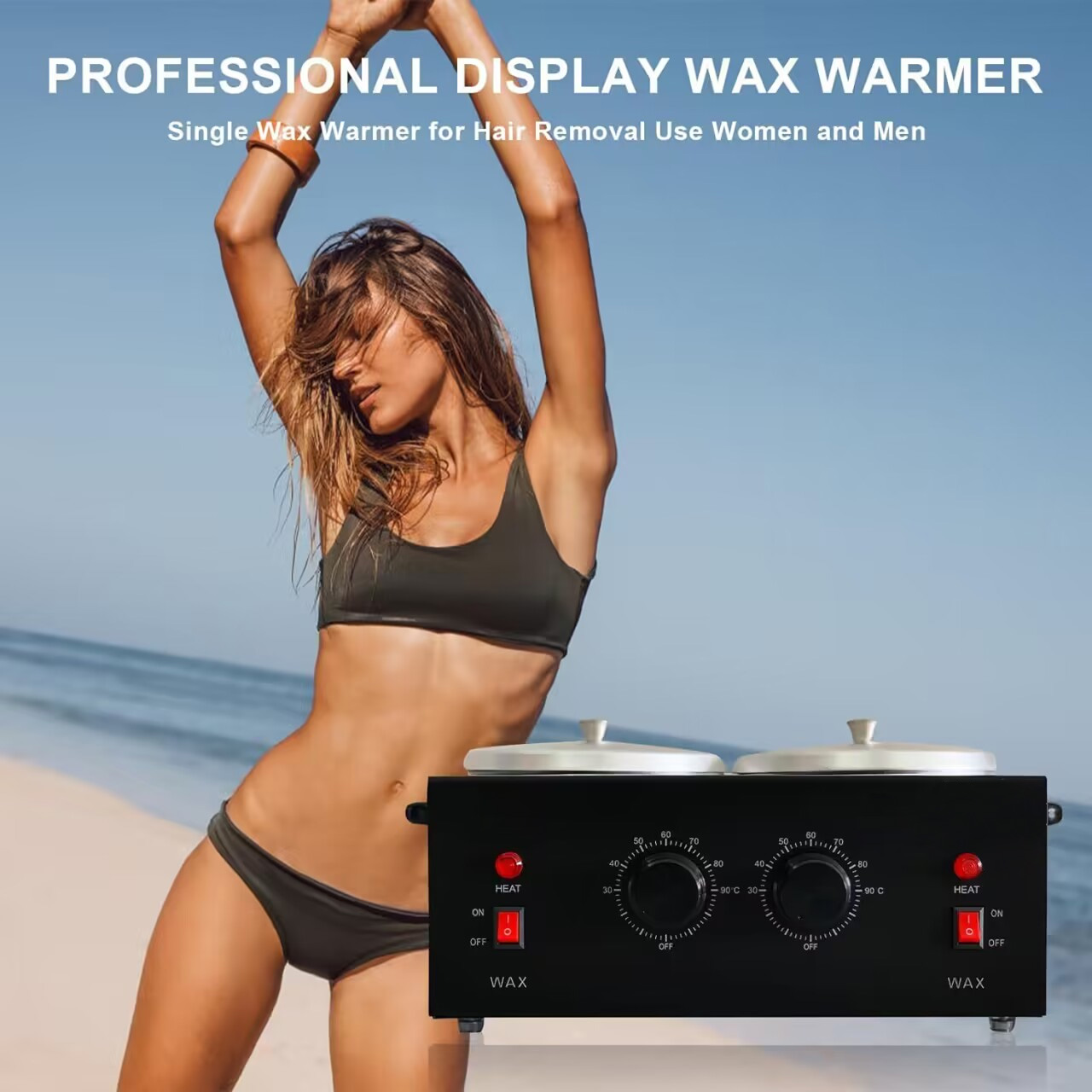 Dual Wax Pots Professional Ele - đánh giá và giá Wax Melter Electric