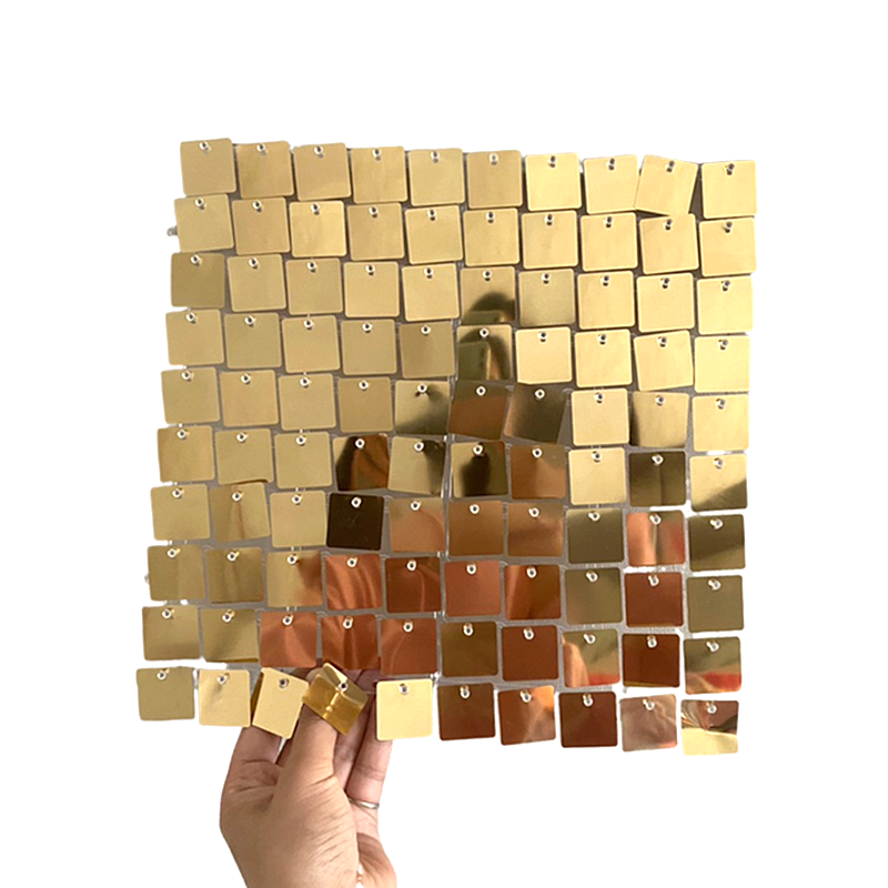 12pcs Light Gold Shimmer Wall  - đánh giá và giá Lighting Room Decor Photo