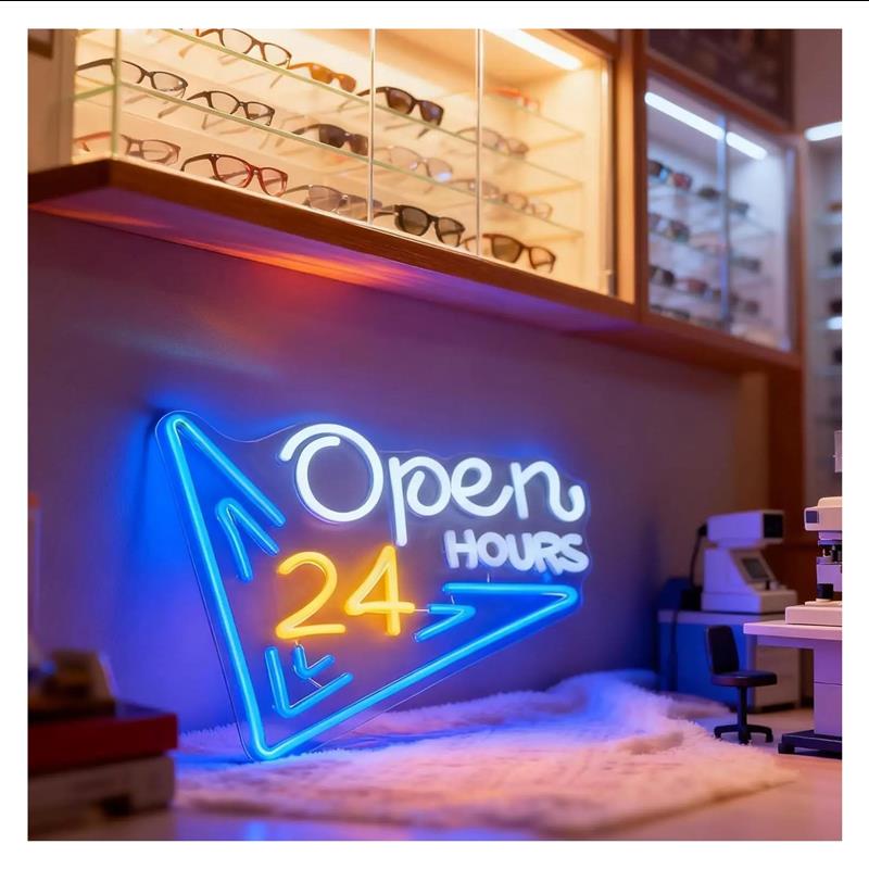 Open 24 Hours Neon Sign USB Po - đánh giá và giá Decor Lighting Opening Hours