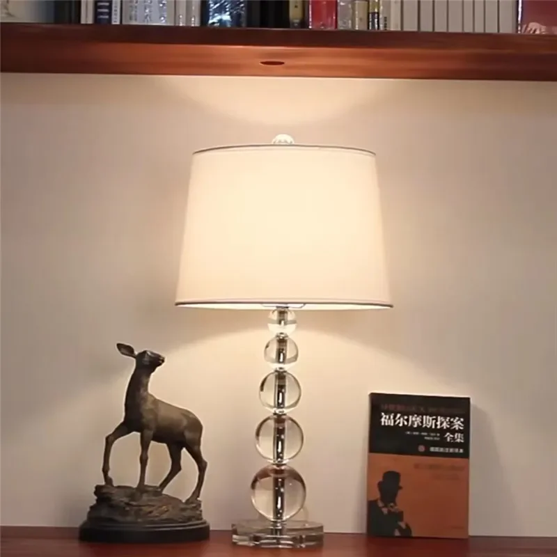 Modern Luxury Crystal Desk Lam - đánh giá và giá Lighting Room Decor Photo