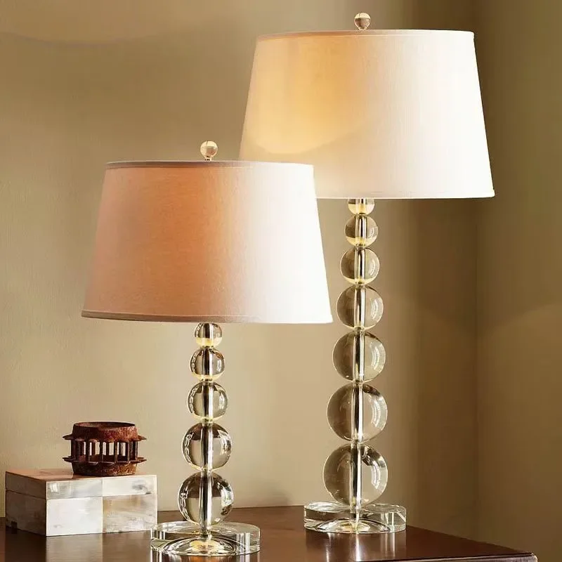 Modern Luxury Crystal Desk Lam - đánh giá và giá Lighting Room Decor Photo