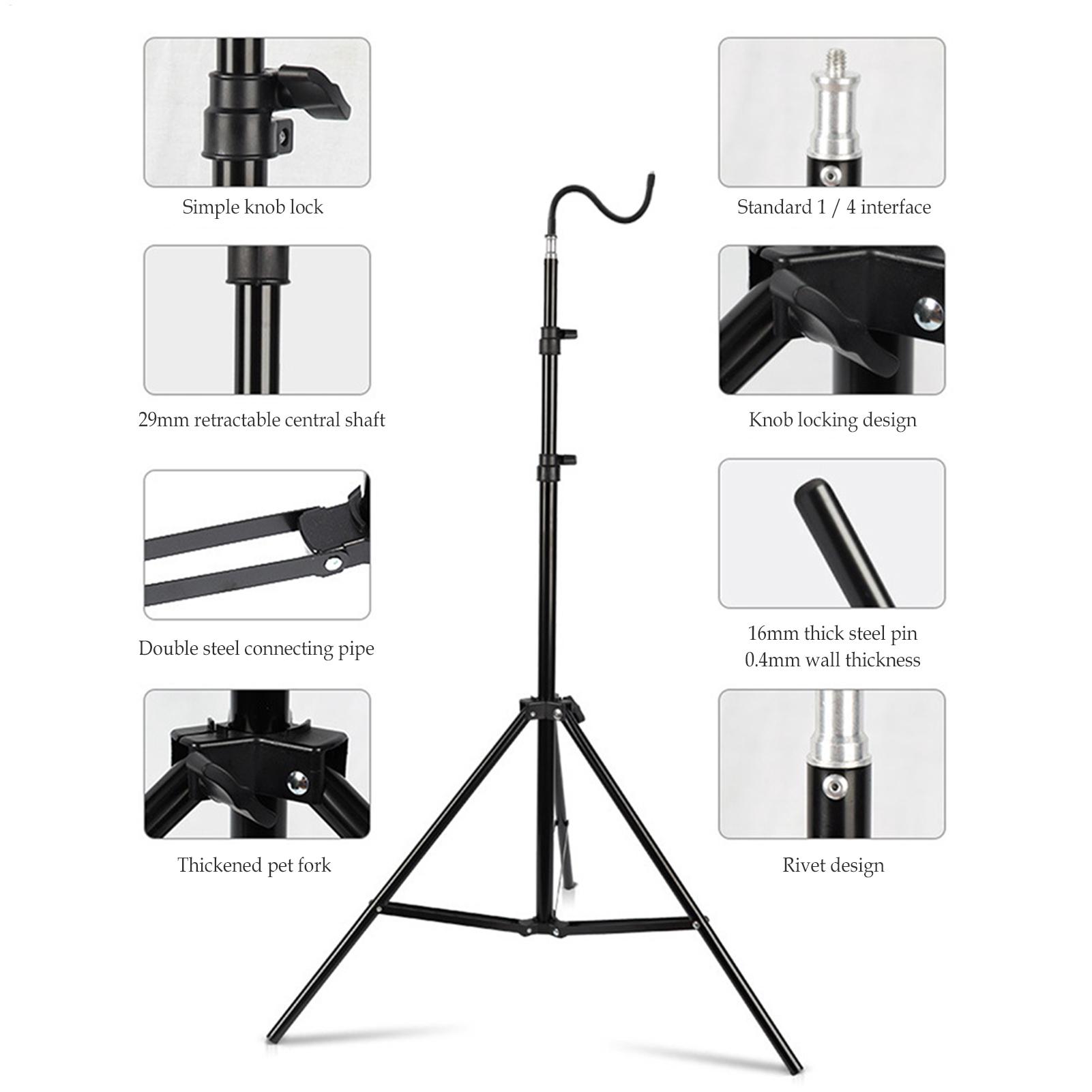 2m Campinglight Stand Folding  - đánh giá và giá Floor Lamp Tripod