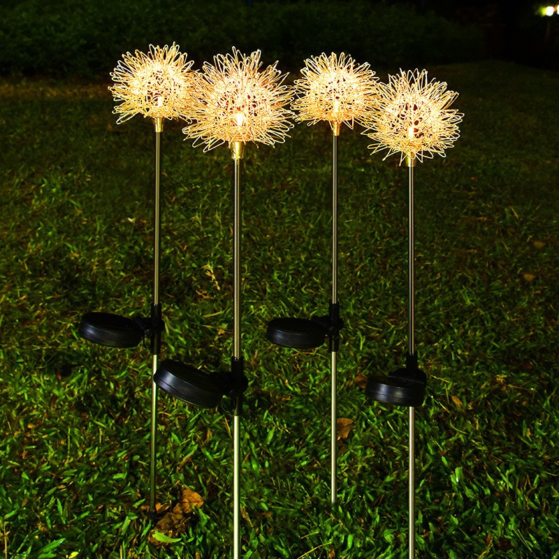 10 Combo Solar Dandelion Ball  - đánh giá và giá Lighting Christmas Decor