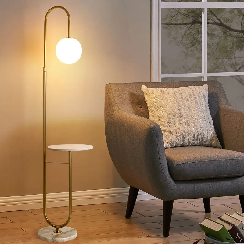 Modern LED Floor Lamp Gold Bla - đánh giá và giá Floor Lamp Tripod
