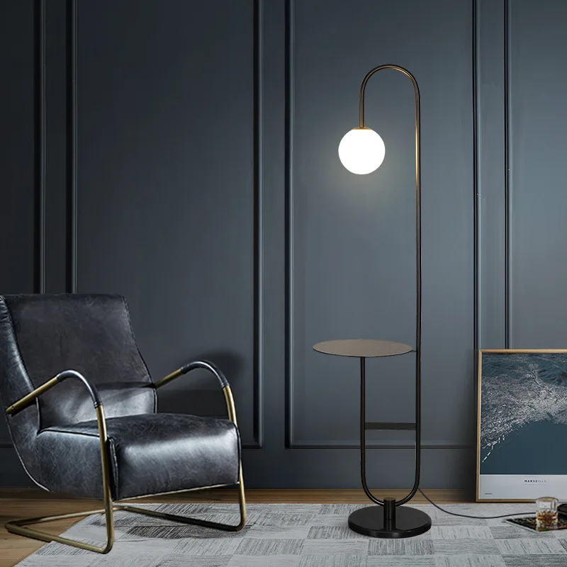 Modern LED Floor Lamp Gold Bla - đánh giá và giá Floor Lamp Tripod