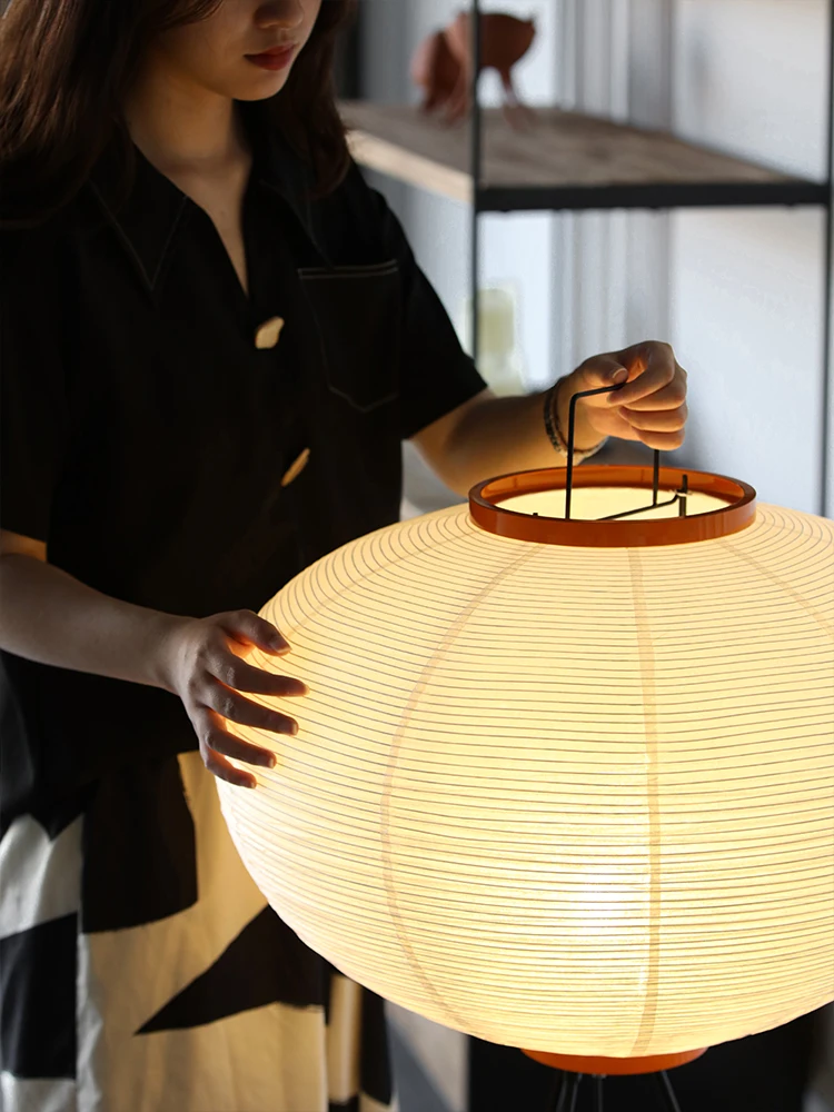 Wabi Sabi Noguchi Akari Japane - đánh giá và giá Floor Lamp Tripod