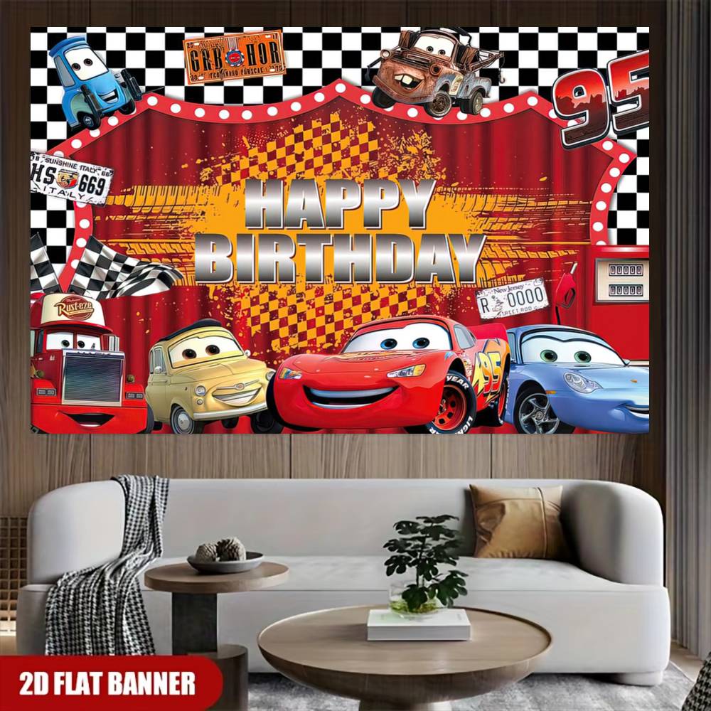 Movie Cars Party Decorations B - đánh giá và giá Lighting Mcqueen Decor