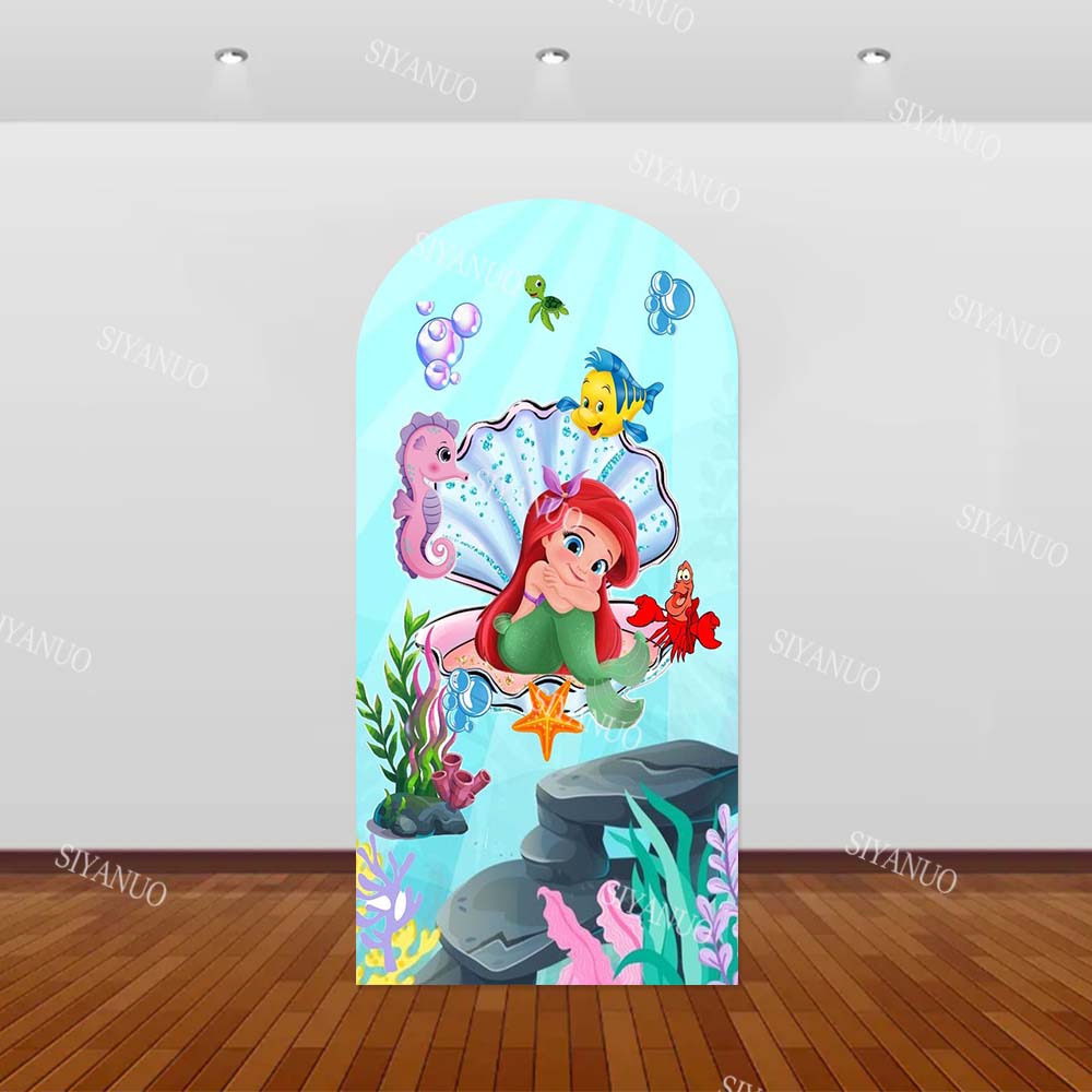 The Mermaid Baby Backdrop Kids - đánh giá và giá Lighting Mcqueen Decor