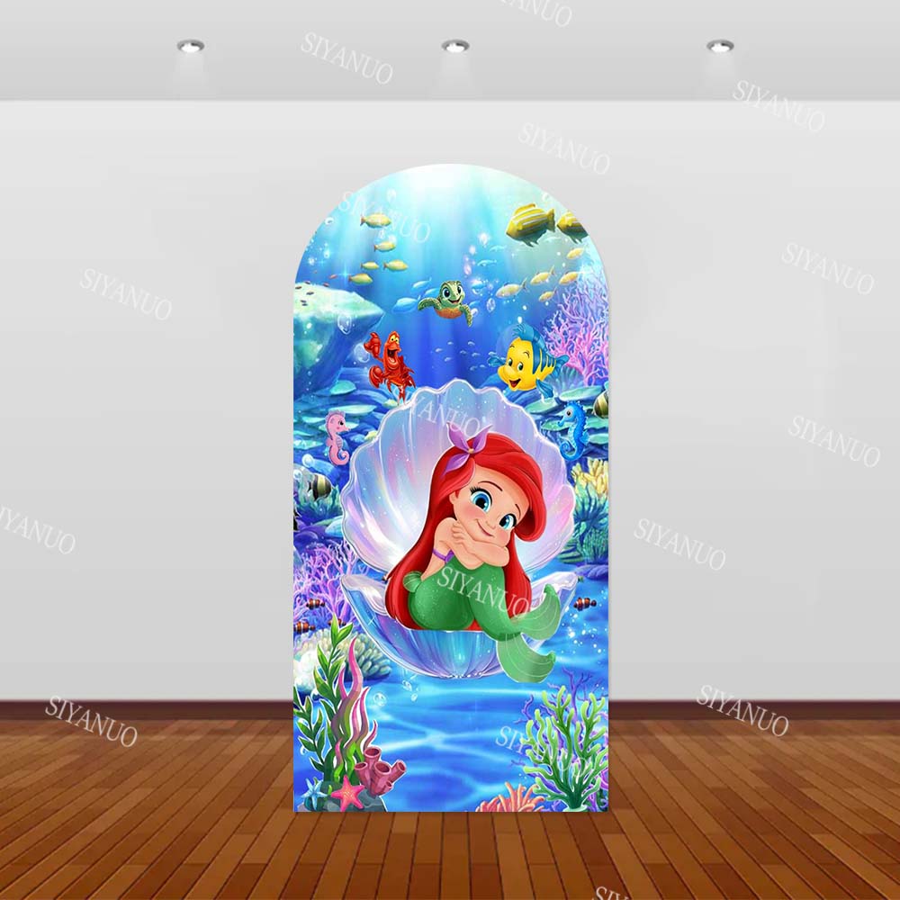 The Mermaid Baby Backdrop Kids - đánh giá và giá Lighting Mcqueen Decor