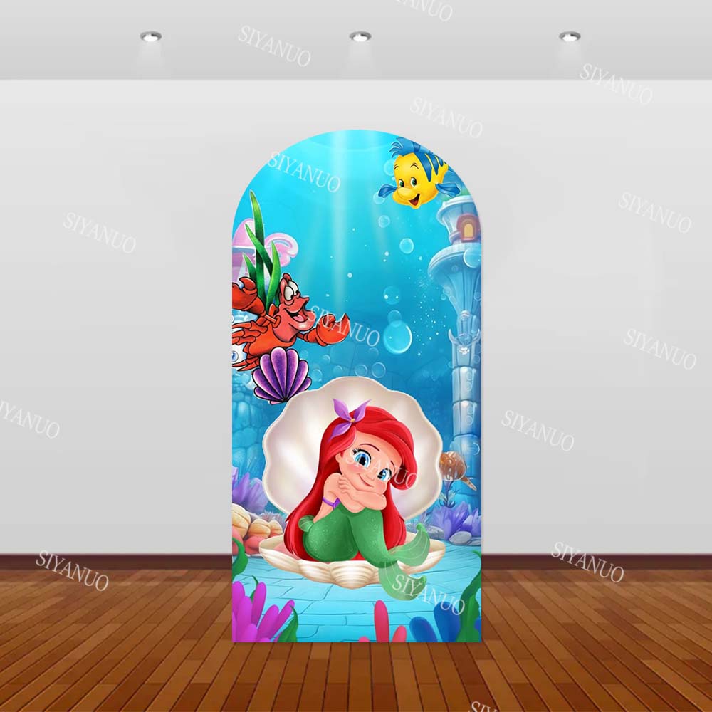The Mermaid Baby Backdrop Kids - đánh giá và giá Lighting Mcqueen Decor