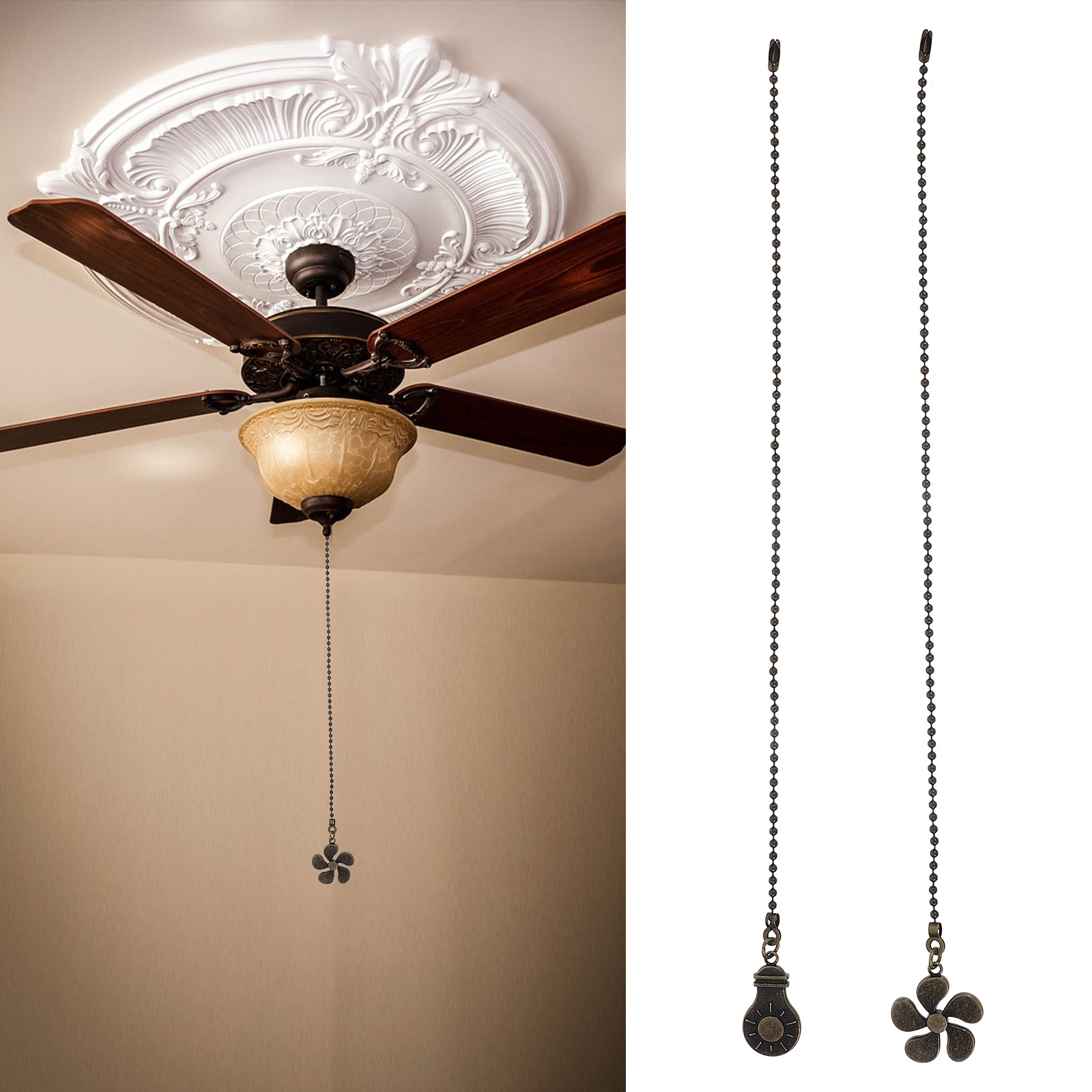 2Pcs Ceiling Fan Pendants Uniq - đánh giá và giá Decor Lighting Ceiling Fans