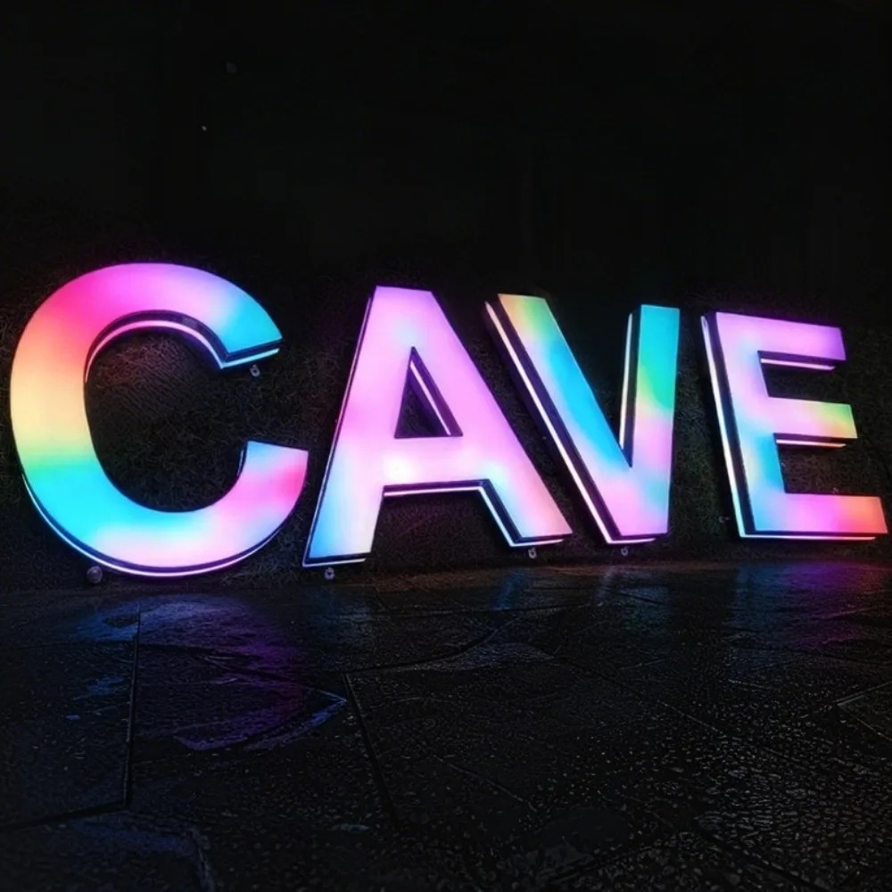 Custom RGB Metal LED Sign Wall - đánh giá và giá Lighting Decor Company