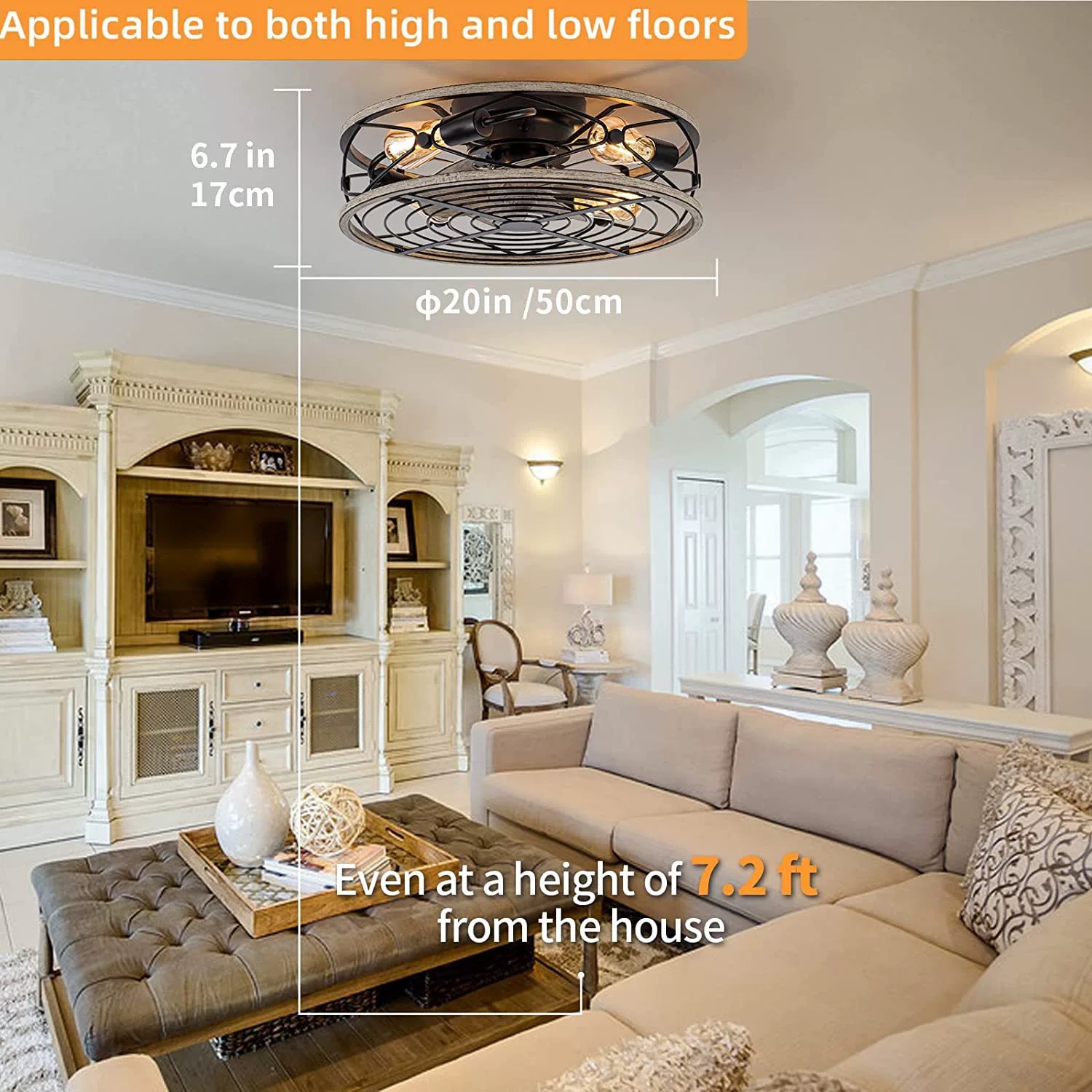Smart Ceiling Fan Fans With Li - đánh giá và giá Decor Lighting Ceiling Fans