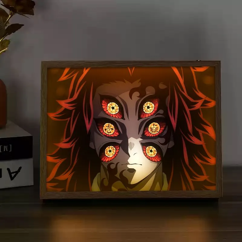 Demon Slayer Action Figures Li - đánh giá và giá Lighting Room Decor Photo