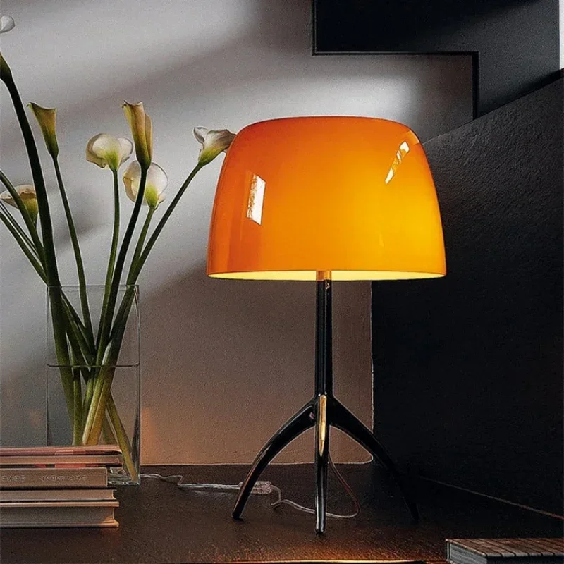 Italian Vintage Glass Table La - đánh giá và giá Floor Lamp Tripod
