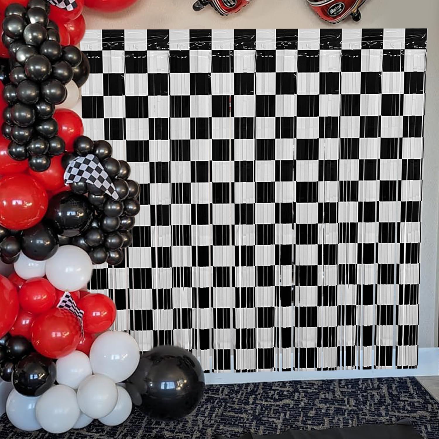Racing Car Birthday Party Deco - đánh giá và giá Lighting Mcqueen Decor