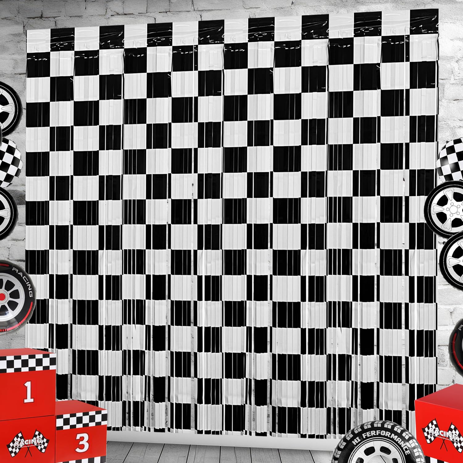 Racing Car Birthday Party Deco - đánh giá và giá Lighting Mcqueen Decor