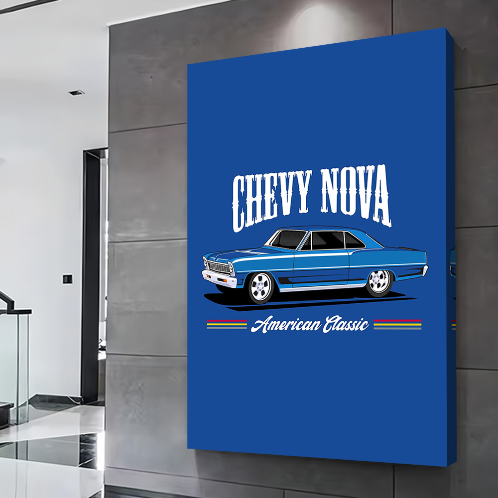 Chevy Nova Classic Cars Printi - đánh giá và giá Nova Decor & Lighting Juletrelys