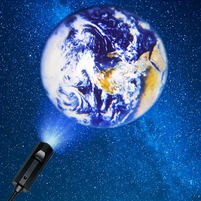 Moon Earth Projector Light USB - đánh giá và giá Lighting Room Decor Photo