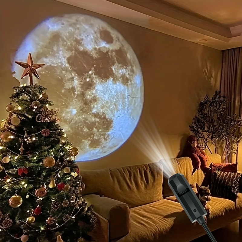 Moon Earth Projector Light USB - đánh giá và giá Lighting Room Decor Photo