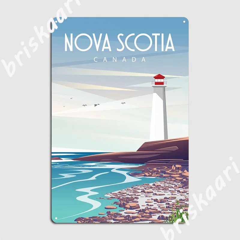 Nova Scotia Metal Sign Designi - đánh giá và giá Nova Decor & Lighting Juletrelys