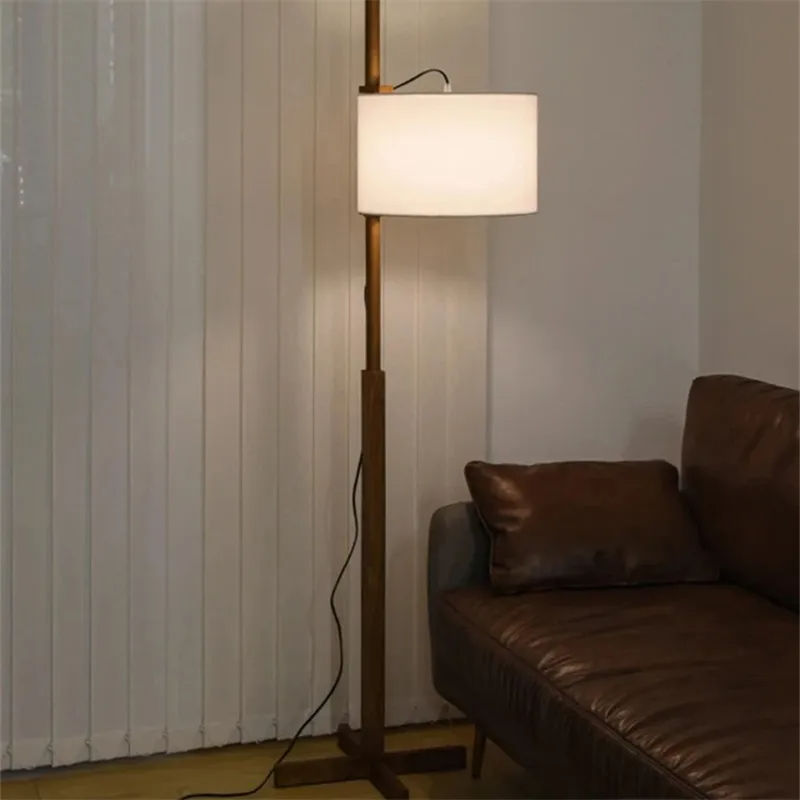 Japanese Liftable Wooden Lamp  - đánh giá và giá Floor Lamp Tripod