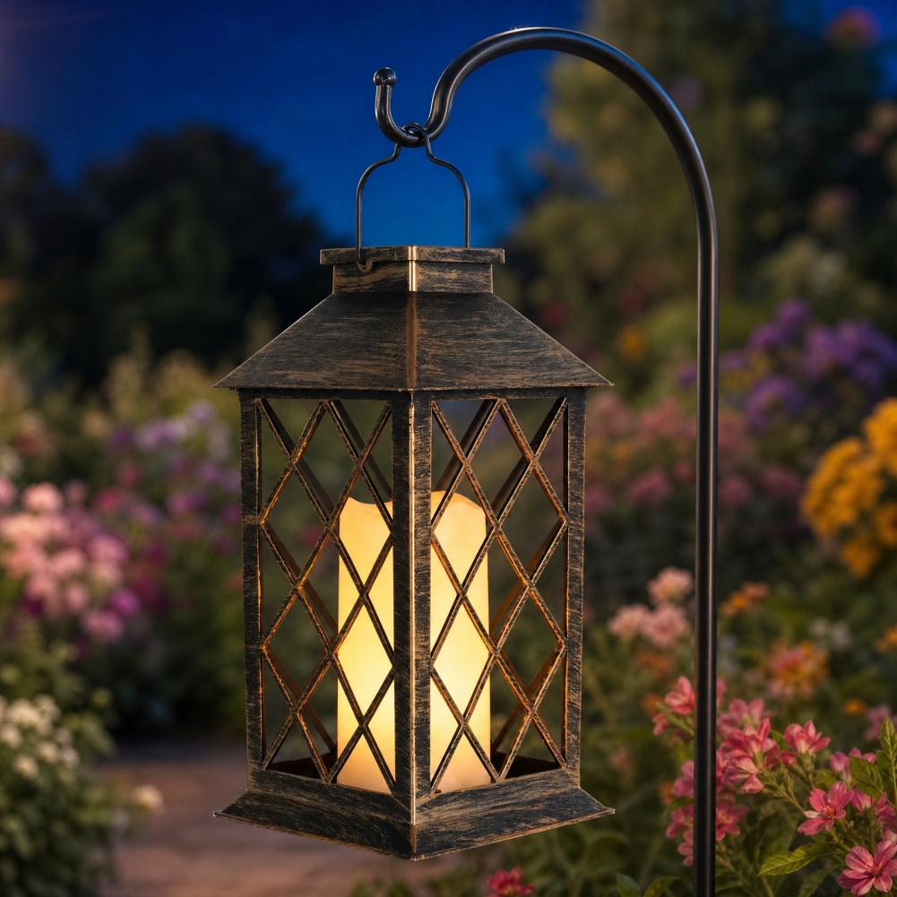 Retro Solar Lantern, Outdoor S - đánh giá và giá Garden Lighting Decor