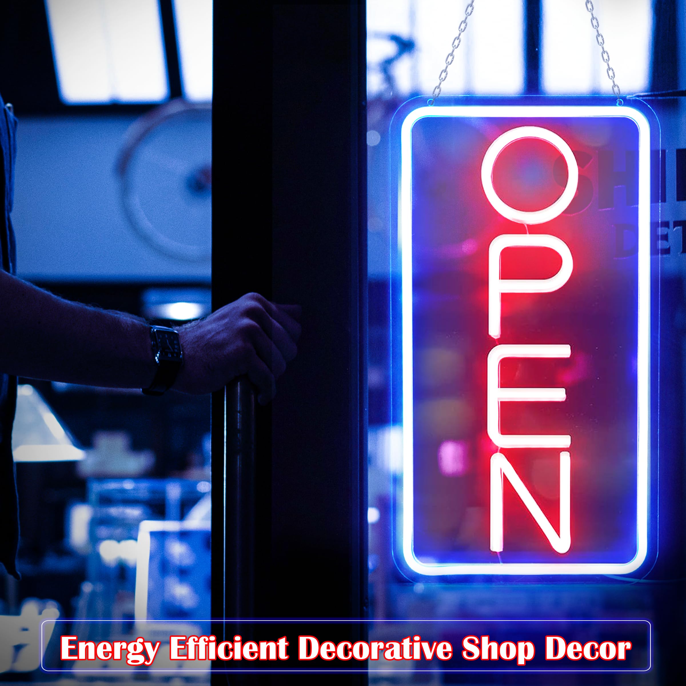LED Neon Open Sign, Business H - đánh giá và giá Decor Lighting Opening Hours
