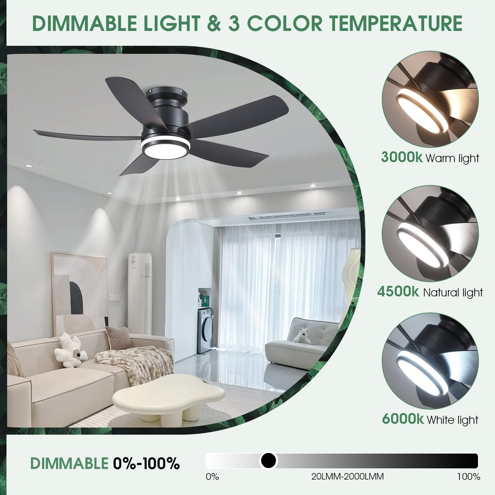 Energy-saving remote control l - đánh giá và giá Decor Lighting Ceiling Fans
