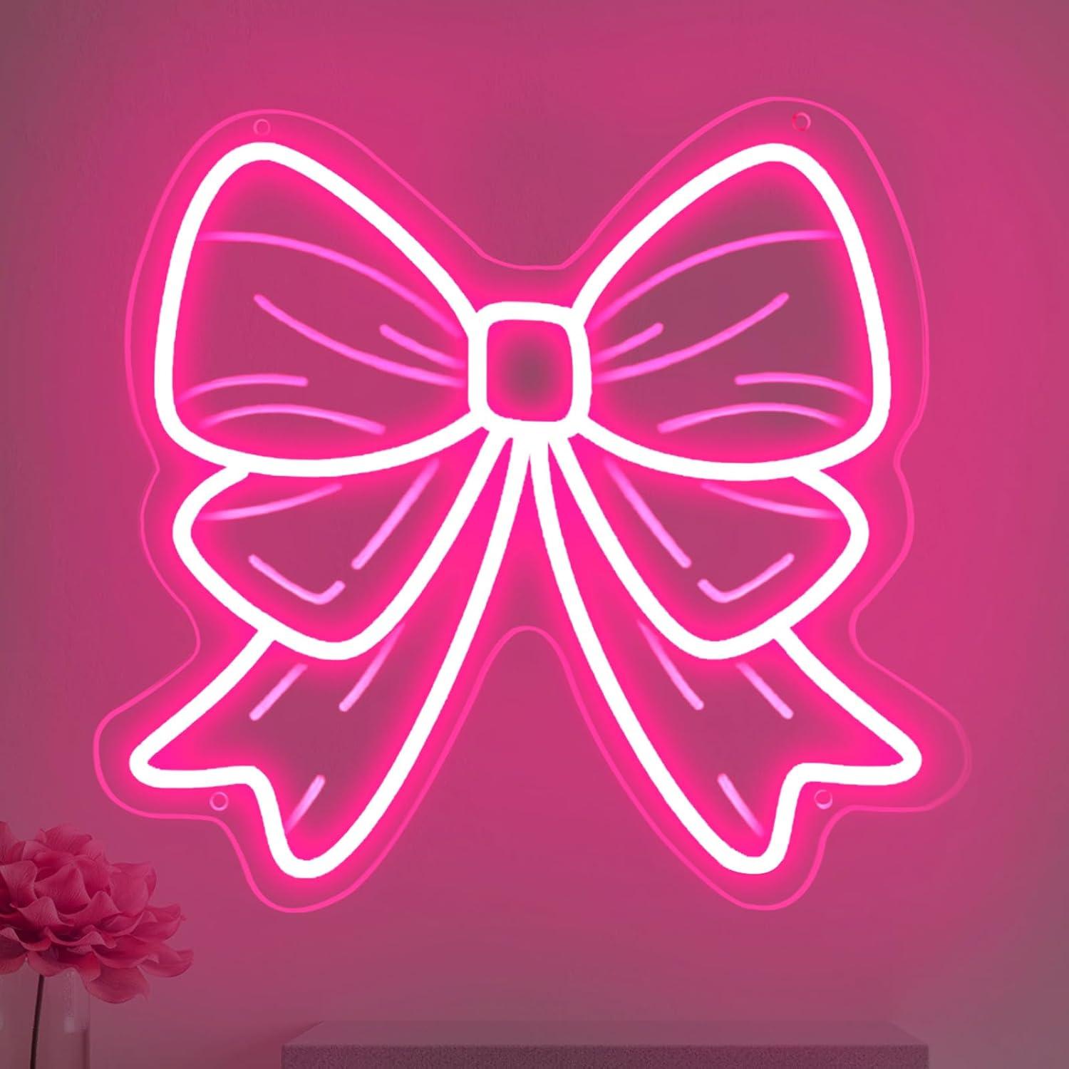 Bow Neon Signs USB Dimmable LE - đánh giá và giá Elegant Decor & Lighting Llc