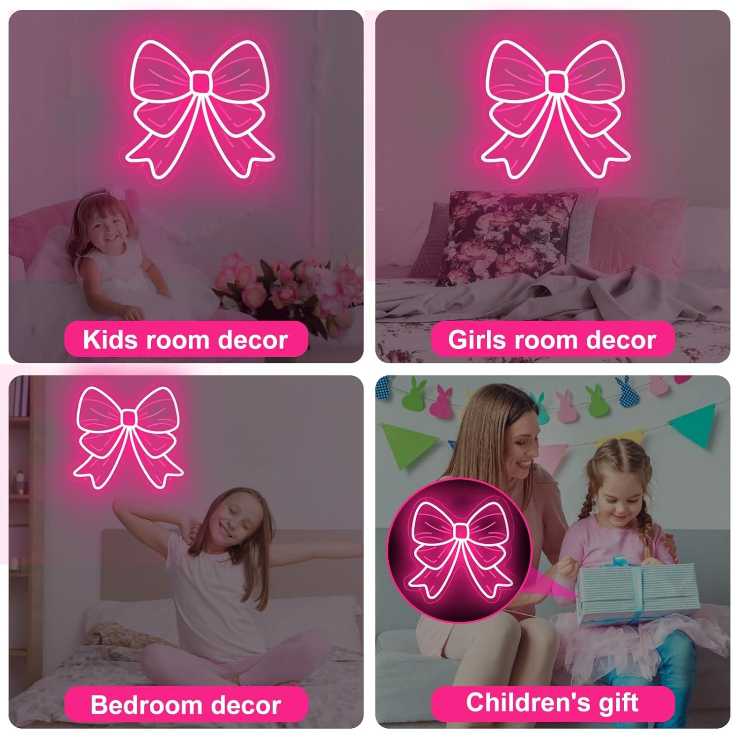 Bow Neon Signs USB Dimmable LE - đánh giá và giá Elegant Decor & Lighting Llc