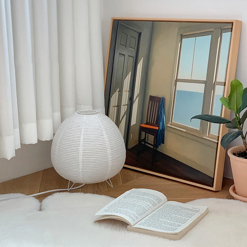Japanese Rice Paper Lantern Le - đánh giá và giá Floor Lamp Tripod