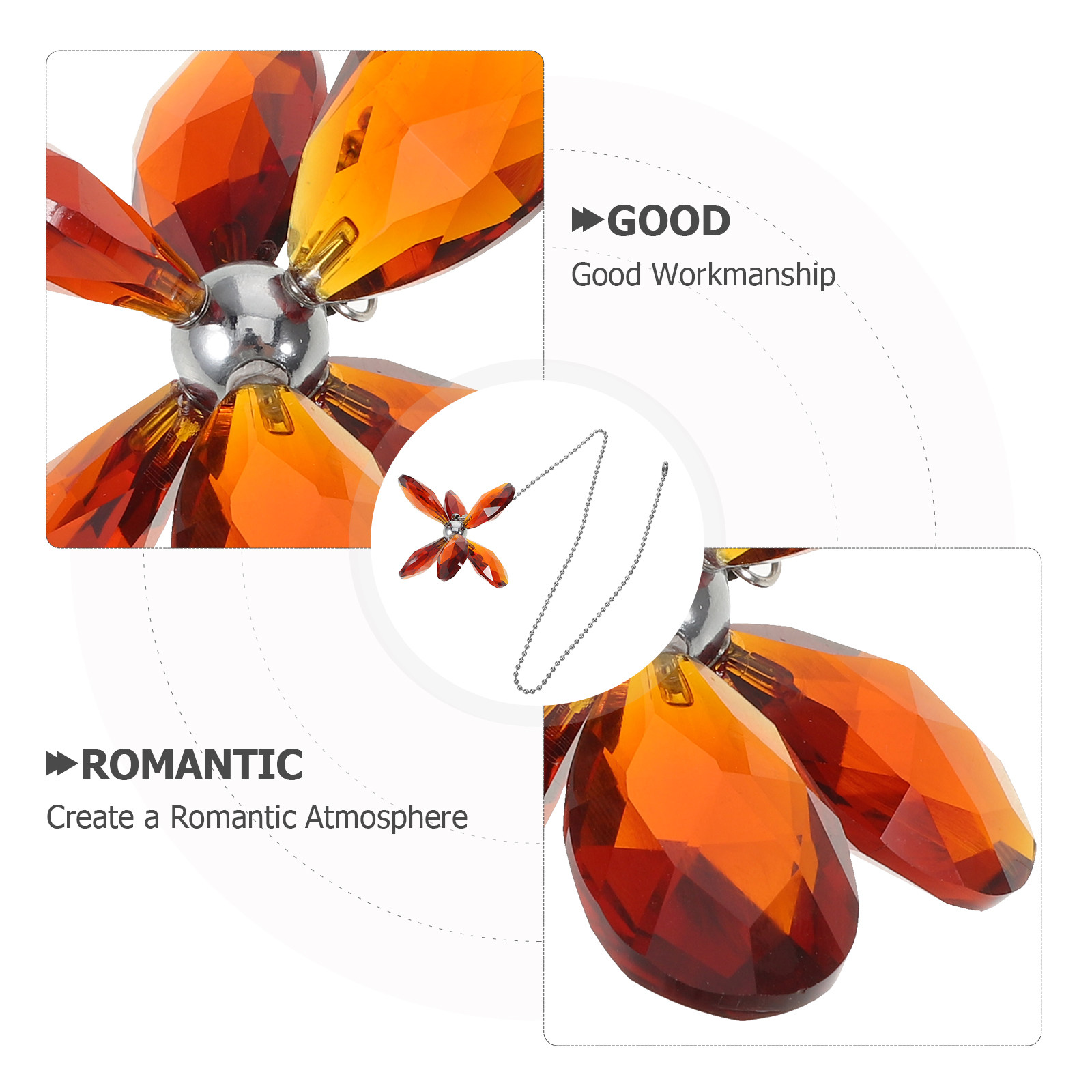 Crystal Flower Ceiling Fan Pul - đánh giá và giá Decor Lighting Ceiling Fans