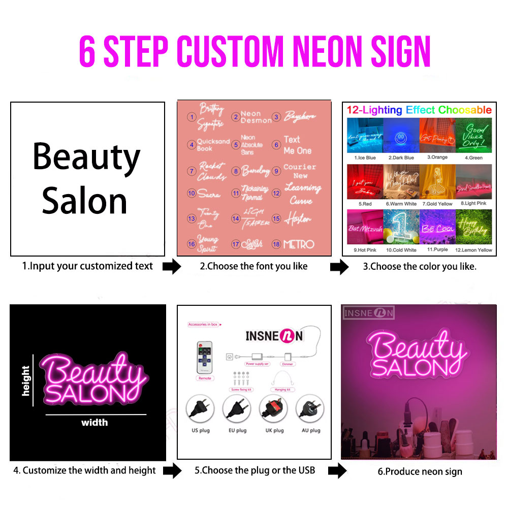 Custom Led Neon Signs LED Ligh - đánh giá và giá Lighting Decor Items