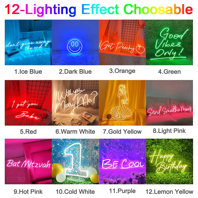Custom Led Neon Signs LED Ligh - đánh giá và giá Lighting Decor Items