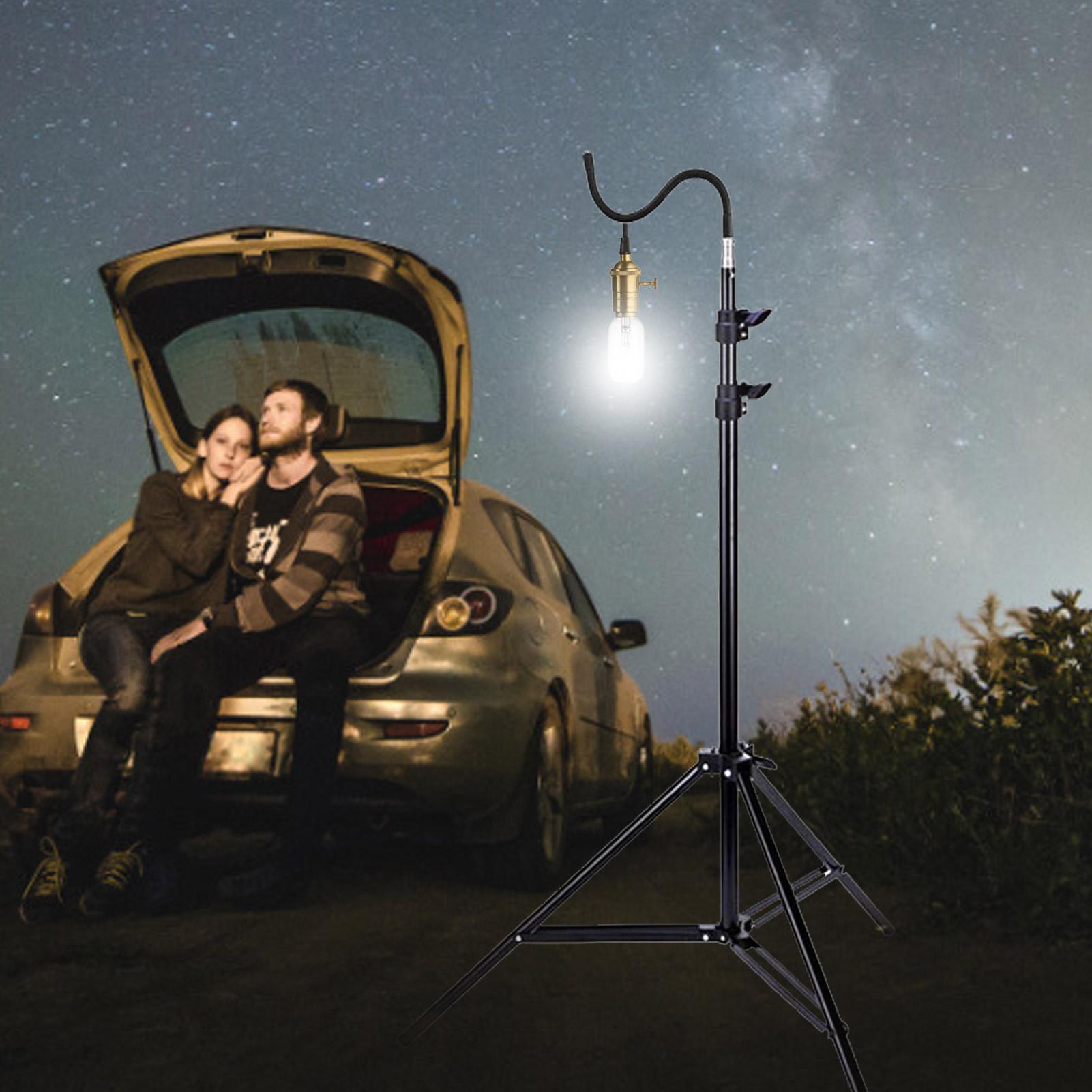 2m Campinglight Stand Folding  - đánh giá và giá Floor Lamp Tripod