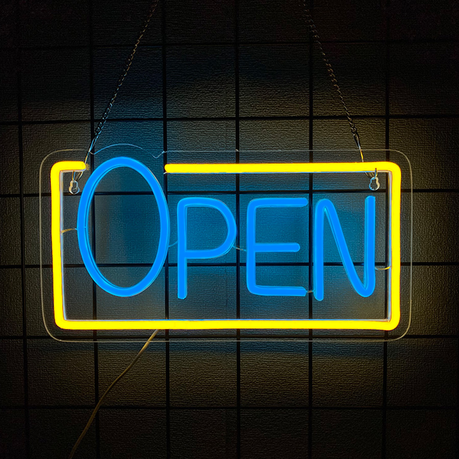 24-Hour Open Led Neon Sign, Su - đánh giá và giá Decor Lighting Opening Hours