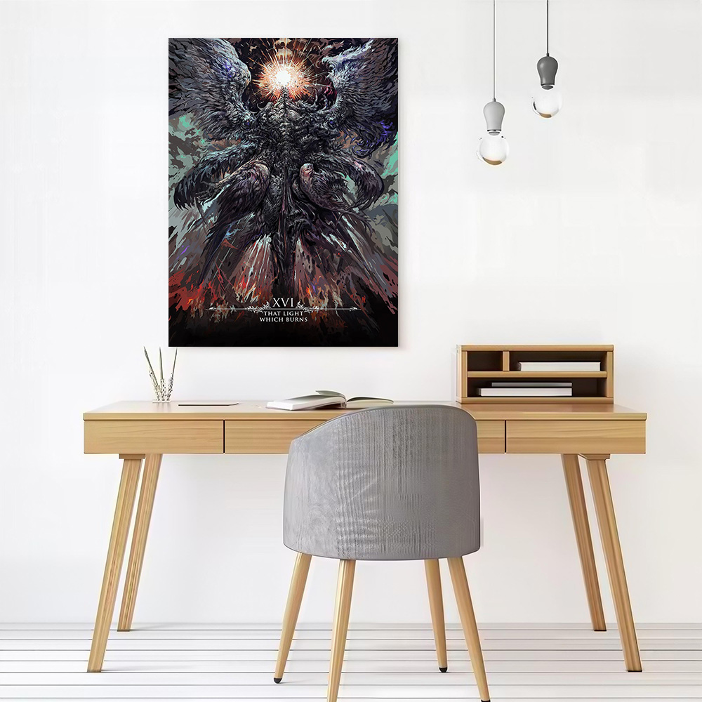 That Light Which Burns Canvas  - đánh giá và giá Lighting Room Decor Photo