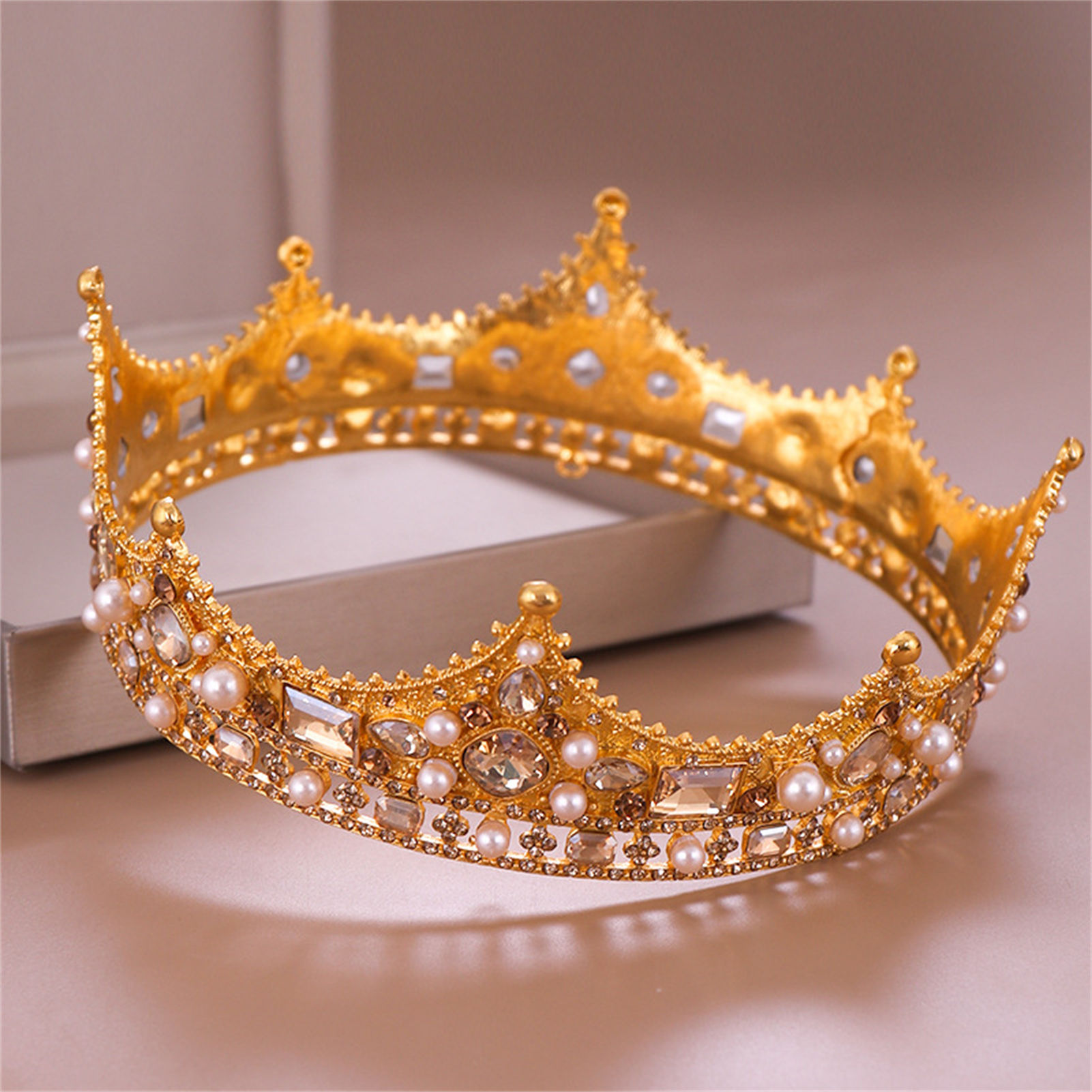 Bridal Crown Rhinestone Tiara  - đánh giá và giá Elegant Decor & Lighting Llc