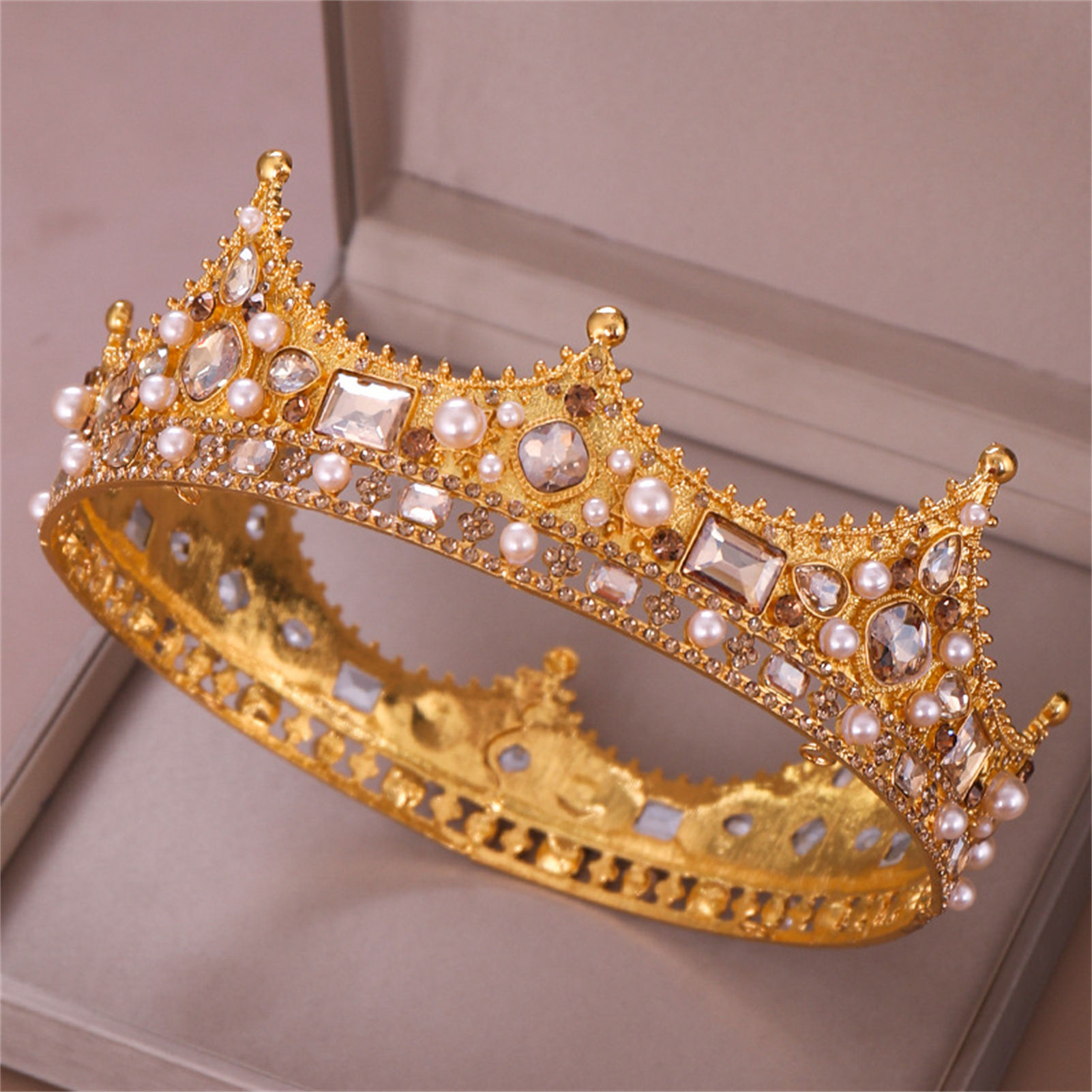 Bridal Crown Rhinestone Tiara  - đánh giá và giá Elegant Decor & Lighting Llc