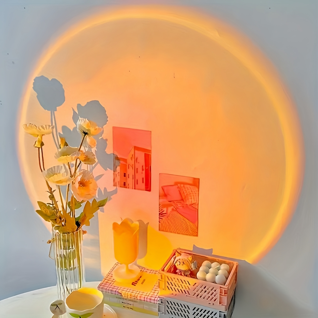 16 Color Sunset Projection Lam - đánh giá và giá Lighting Room Decor Photo