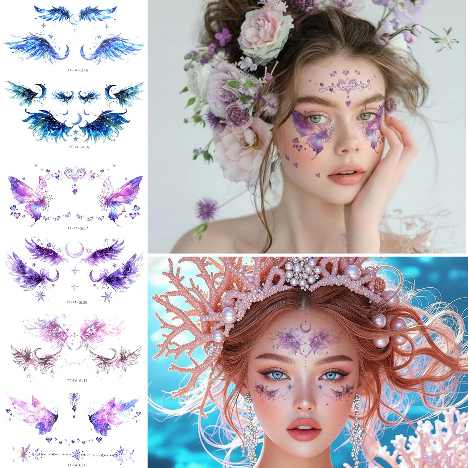 Glitter Angel Face Stickers Co - đánh giá và giá Elegant Decor & Lighting Llc