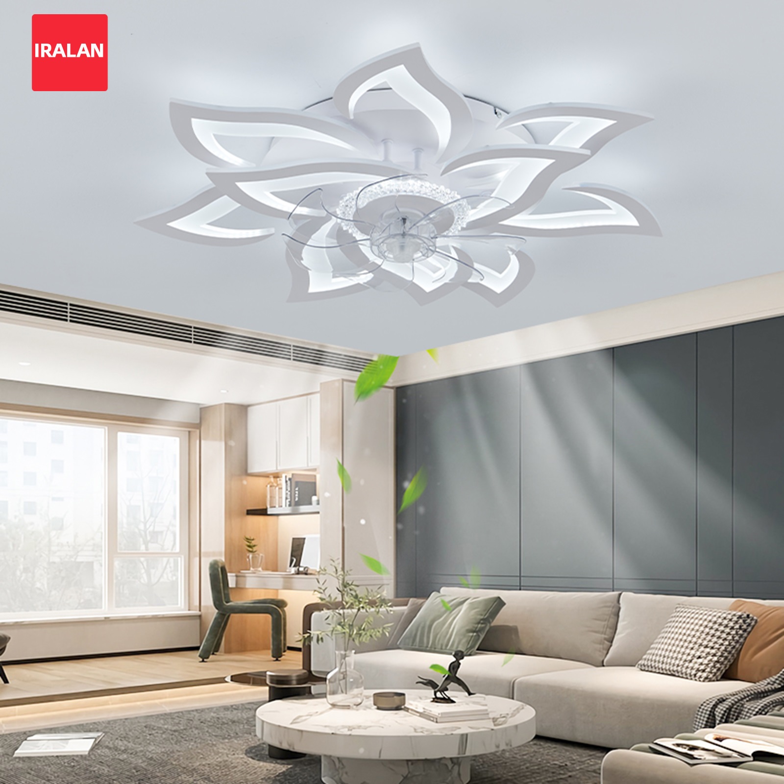 Flower Ceiling Fan with Lighti - đánh giá và giá Decor Lighting Ceiling Fans