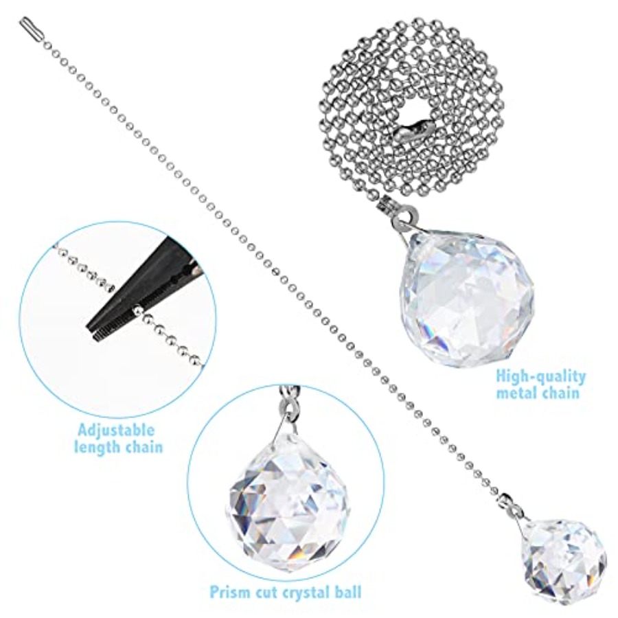 4 Pcs Fan Pull Chain Extension - đánh giá và giá Decor Lighting Ceiling Fans